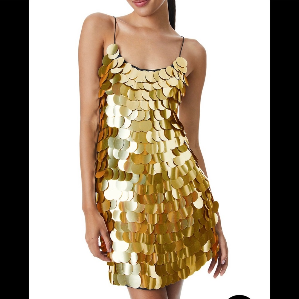 2X “HOST PICK” Alice + Olivia Contessa Embellished Mini Dress - Picture 5 of 14